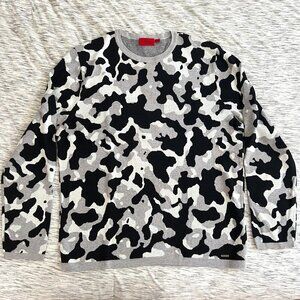 HUGO Camo Sweater XL